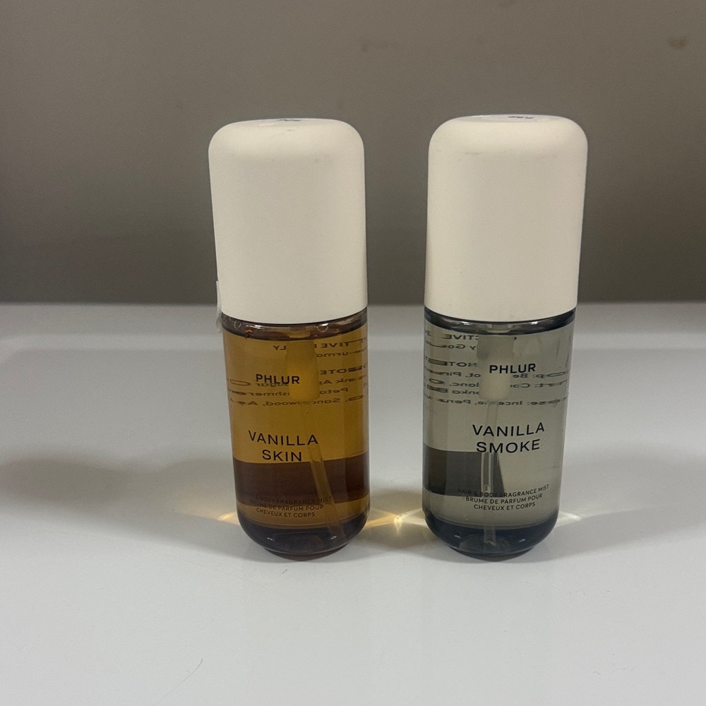 PHLUR Vanilla Skin and Smoke Skincare Set